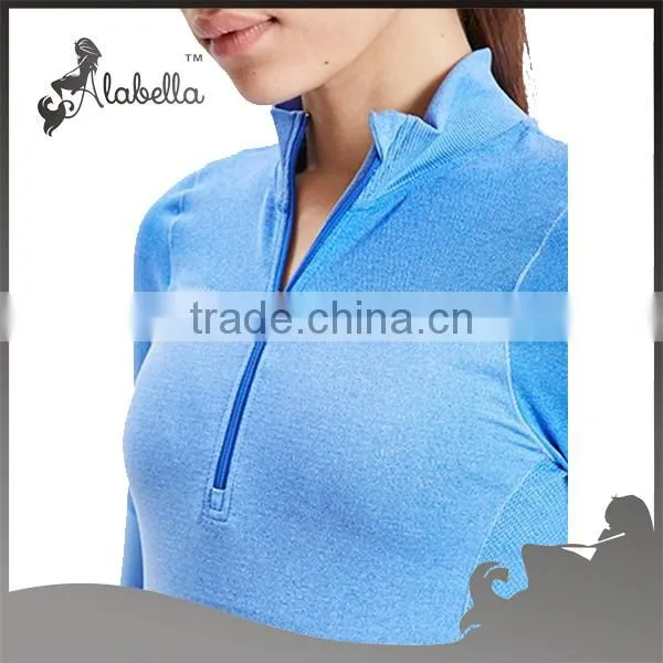 Thumbholes Women pullover hoodie 1/4 zip pullover sweatshirt