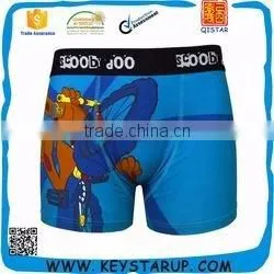 Factory Fashion Design Sublimation Printed Polyester Men Underwear