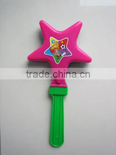 19cm Cheerful Plastic Star Clapper