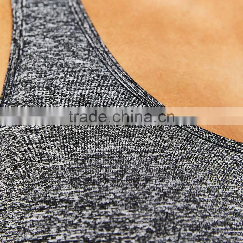 New technical top with slogan women's black racerback sports tank tops