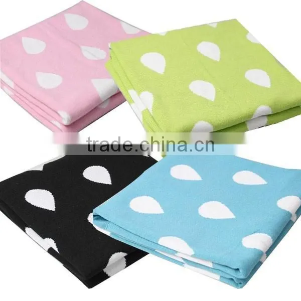 Popular warm fashion wool blanket wholesale