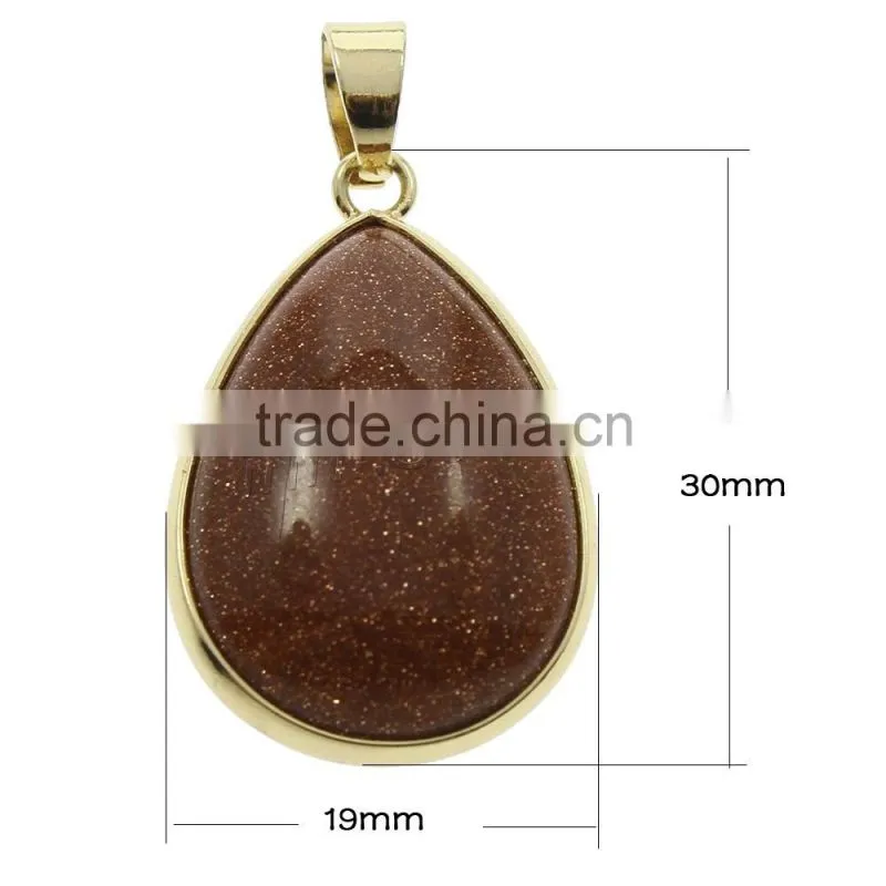 Gemstone Jewelry gold pendant stone jewelry wholesale jewelry