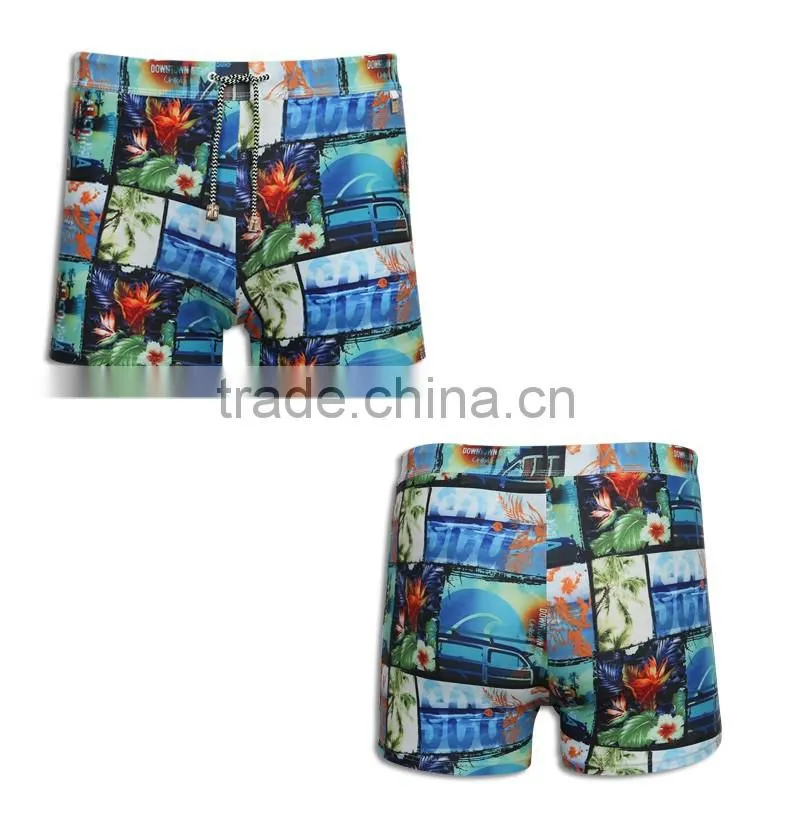 wholesale colorful 100%polyester mens beach shorts mens board shorts 2017 Swimwear beachwear