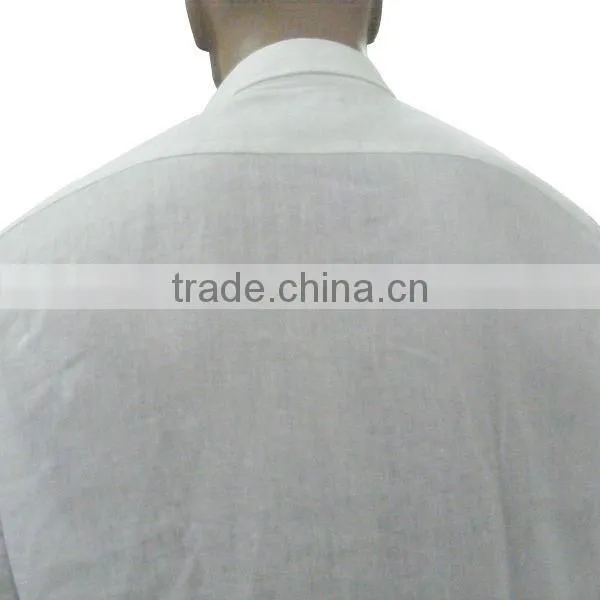 men's 100% linen shirts