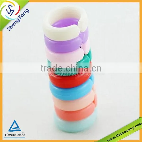 Colorful Plastic Link Chain,Various Shape Plastic Chain