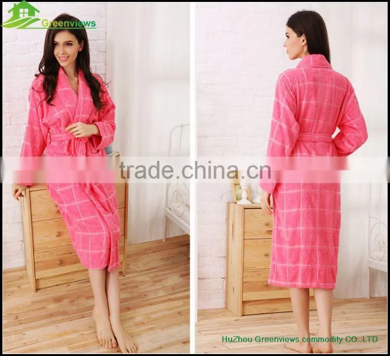 Cotton towelling bathrobes Women terry cotton long bathrobe bath robe prices