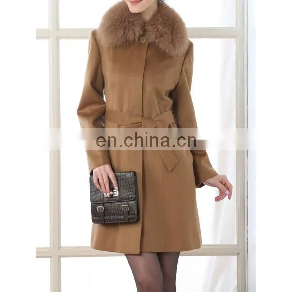 Fashion colors 90/10 wool cashmere fabric wholesale in China