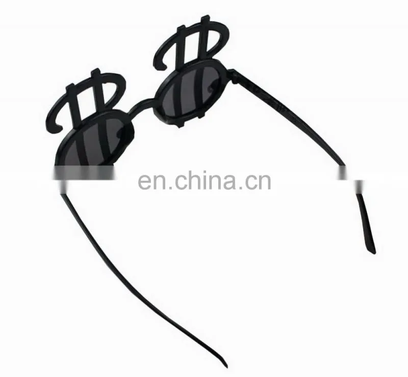 Party Supply Attractive Dollar Golden Funny Party Glasses
