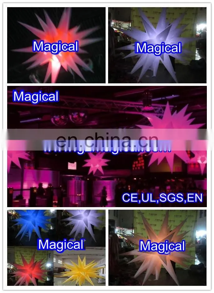 wedding decoration LED inflatable flower chain