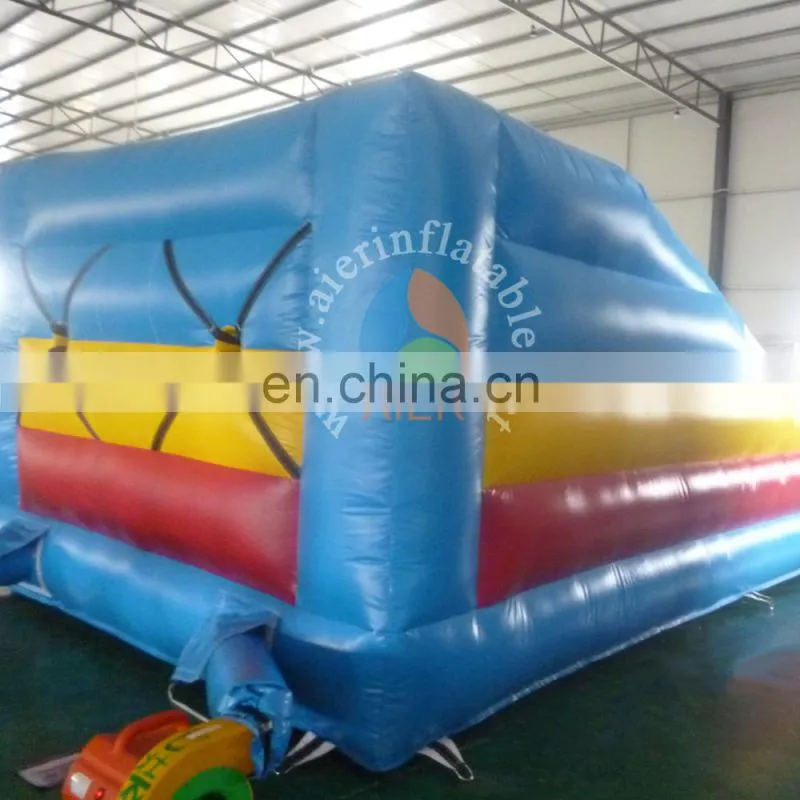 good price beautiful design infatable bungee run competition games/outdoor game inflatable bungee run