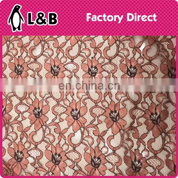 2017 wholesale popular soft cording cotton nylon fabric