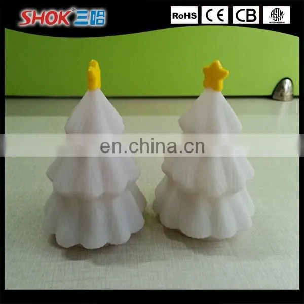 Christmas gift christmas tree shaped led mood light
