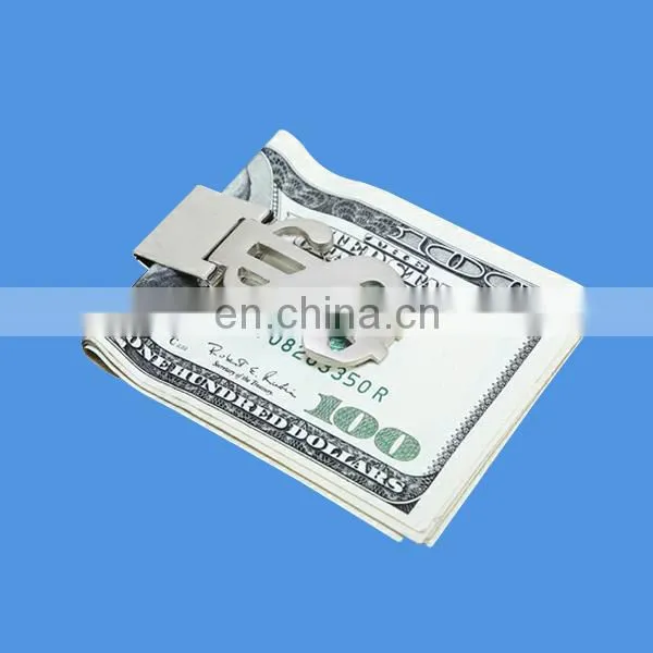 custom titanium money clip