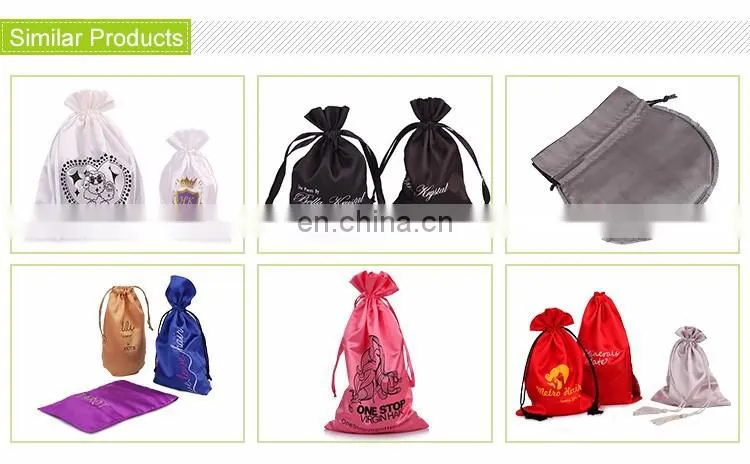 Packaging goods satin lingerie bag