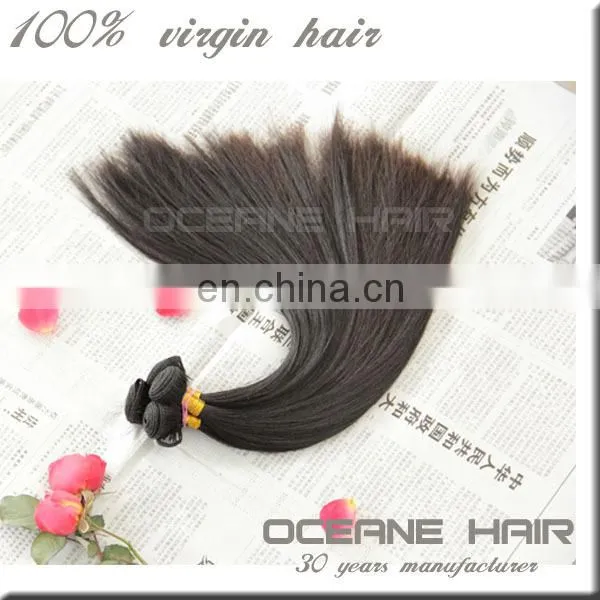 Full cuticle soft thick double drawn weft wholesale unprocessed virgin indian hair buy human hair on line