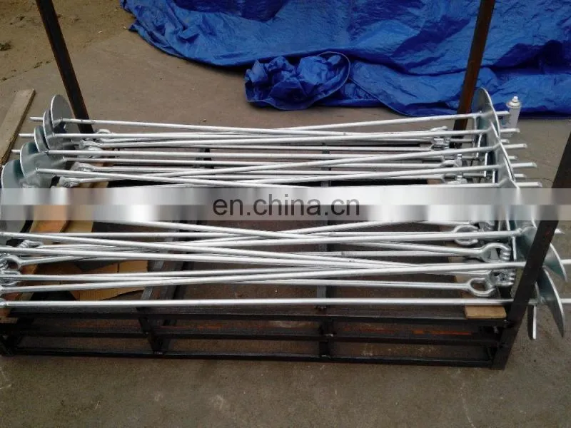 Earth Screw Ground Screw helix earth anchor