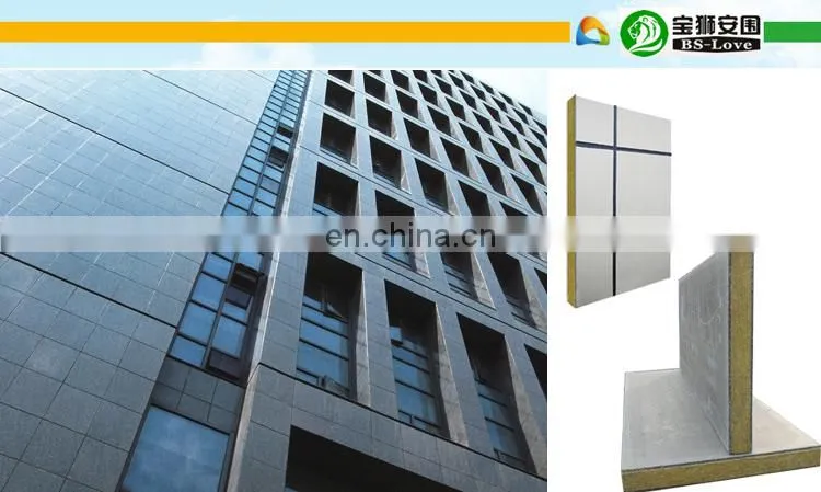 Fireproof Rockwool Insulation 50mm Thickness Board rockwool insulation board