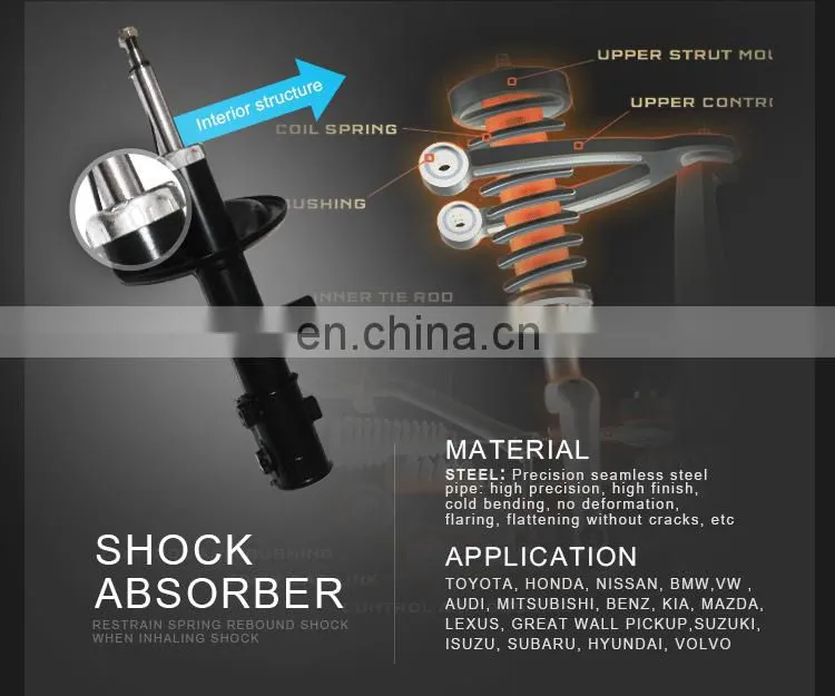 TOYOTA Vios Altis Front Shock Absorber for HARRIER TOYOTA CORONA AT190 ST191 ST195 333197 334298