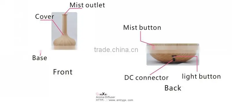 2015 fashional antique furniture & aroma diffuser for home