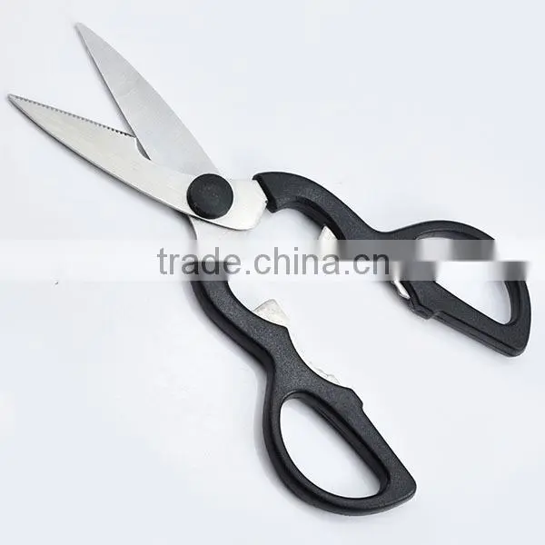 Easy Grip Soft Grip Kitchen Scissor - Black/blue (set Of 3
