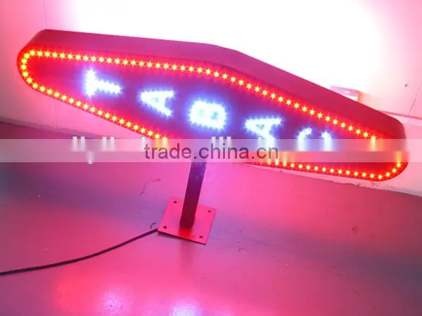 2016 new design led tabac sign outdoor IP65 tabacco sign with infrared remote control led tobacco advertising sign