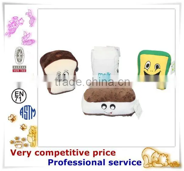 Factory Promotion Custom Made Plush Pet Products assorted dog toys
