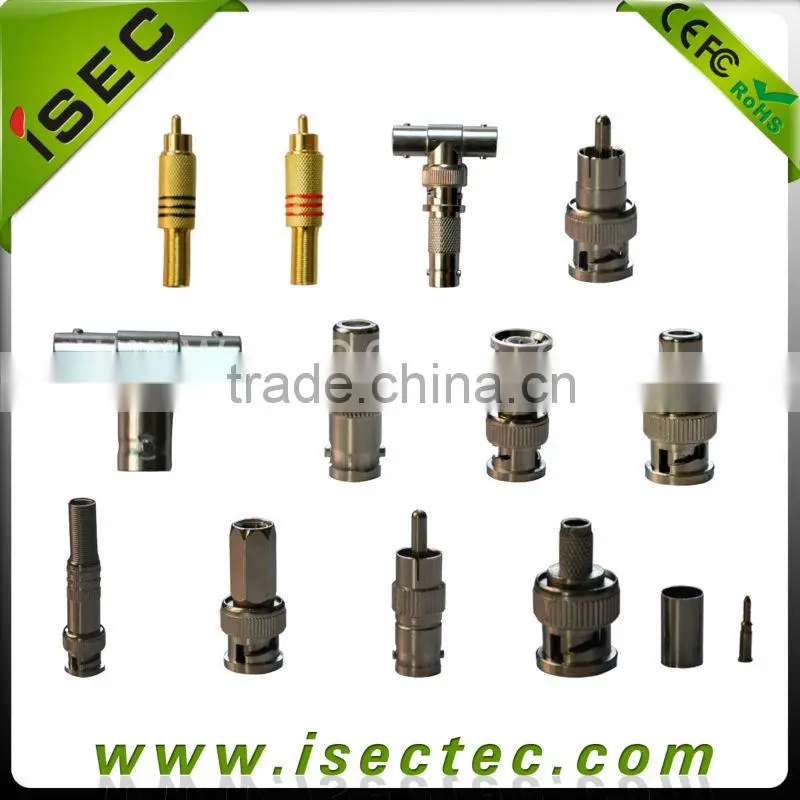 CCTV BNC connectors