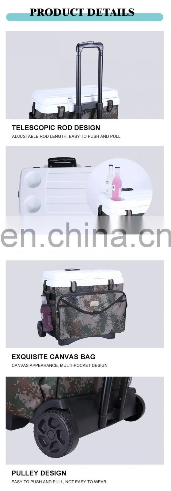 GiNT Portable 18L Ice Chest 600D Cooler Box Beer Food Drinks Outdoor Fishing Cooler Boxes