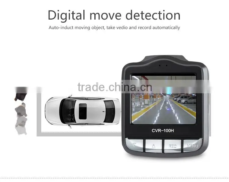 CVR-100H 2.4 inch screen car camera 1080P FULL HD H.264 CAR DVR