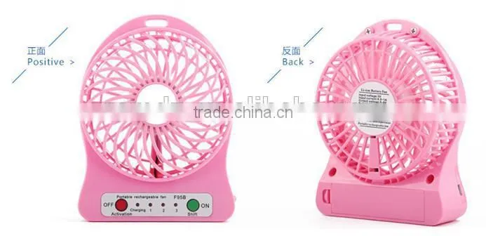 Portable USB fan Rechargeable Carry Fan Mini USB Portable Fan