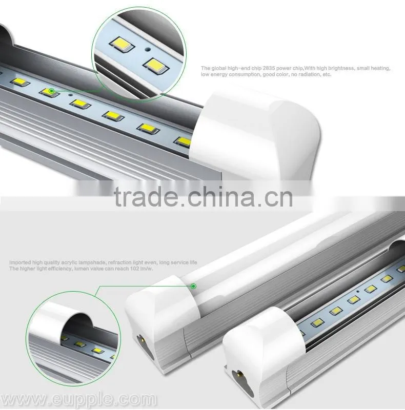 22W 2450lumen 4feet DLC japanese led light tube 24w t8 with internal driver