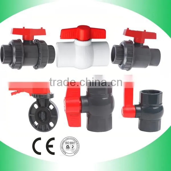 PVC Compact Ball Valve PVC Ball Valve (1/2"-4")