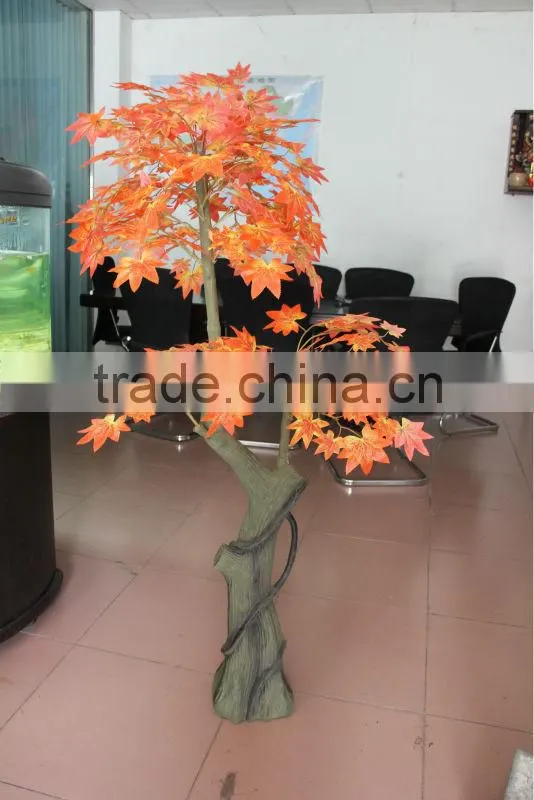 High quality new on sale indoor artificial bonsai maple tree