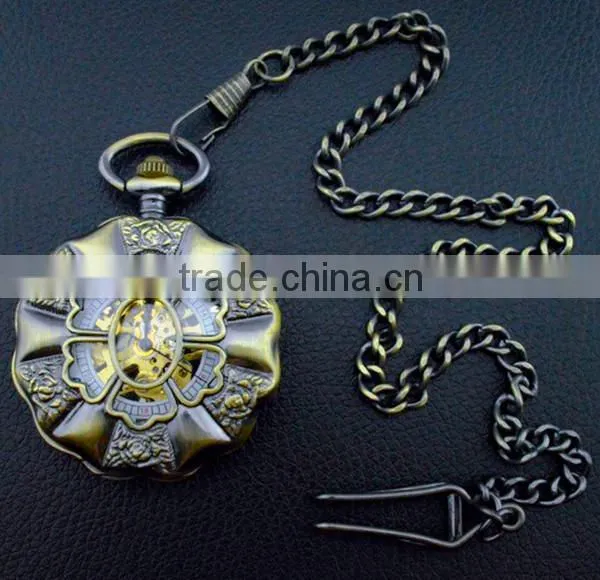 antique mechanical steampunk pocket watch wholesale