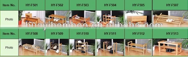 Household Bamboo shoe rack HY-F512