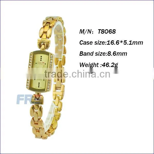 fashion lady watch watch type mobile phone binary watch(T8068)