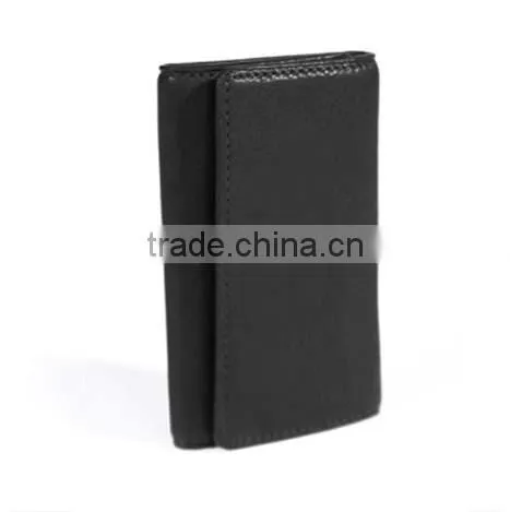 Fashion soft and luxurious cashmere leather key case genuine leather key case wallet