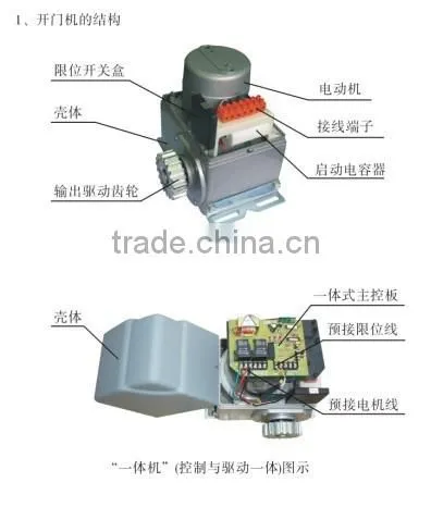 Remove control sliding gate operator