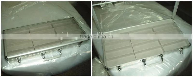 Aluminum Alloy Glass Top Display Presentation Case