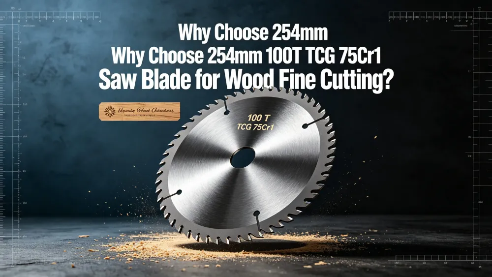 Why Choose 254mm 100T TCG 75Cr1 Saw Blade for Wood Fine Cutting?