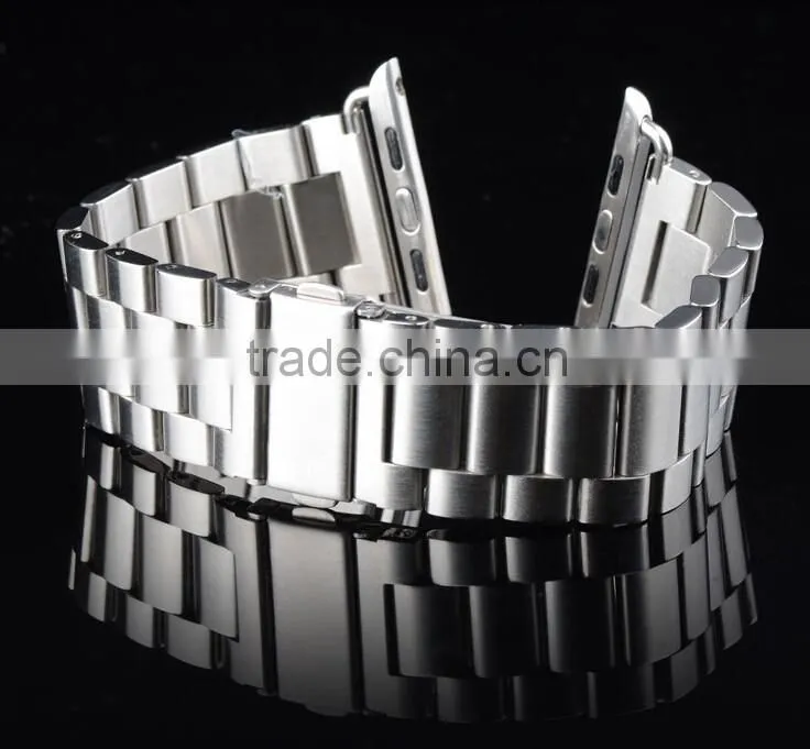 link bracelet Stainless Steel For Apple Watch band Strap 38mm 42mm