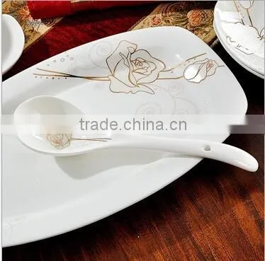 56 pcs hand painted picture dinner plates for weddings