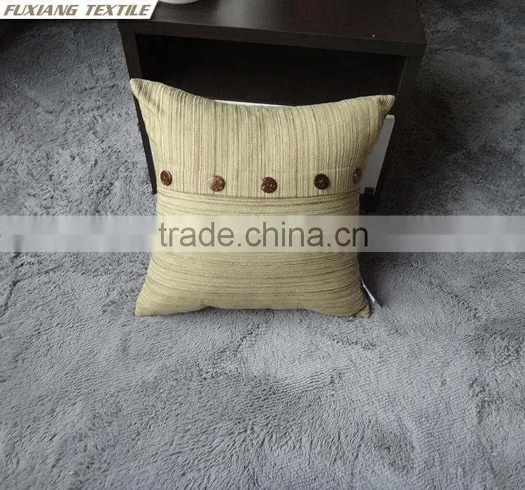 Decorative Memory Form Throw Pillow With Button
