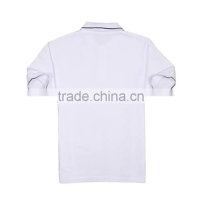 custom printing High quality blank tshirt Short Sleeve golf polo tshirt for man