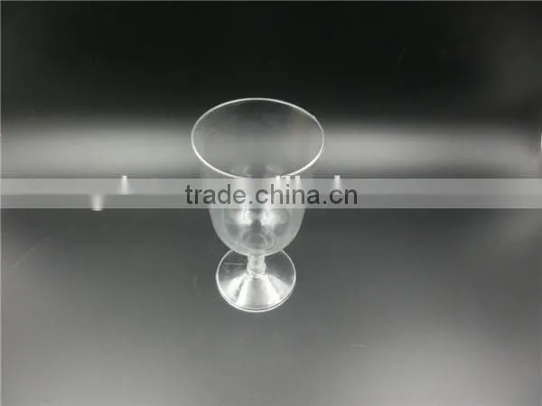 2015 promotional Cheap Disposable Custom Color Plastic Wine Cup