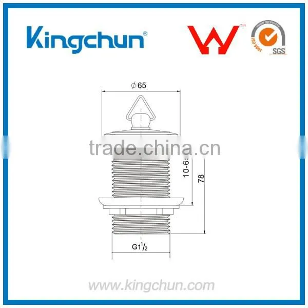 Watermark American Standard basin sink accessories plug drain chrome plated waste plug(K281-M)