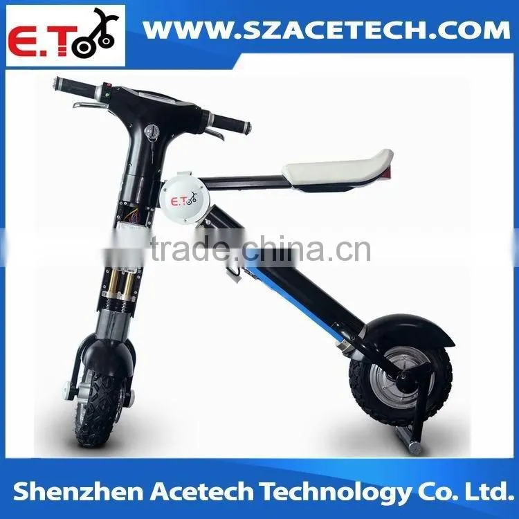 foldable 2 wheels electric golf cart scooter with max 35km distance range