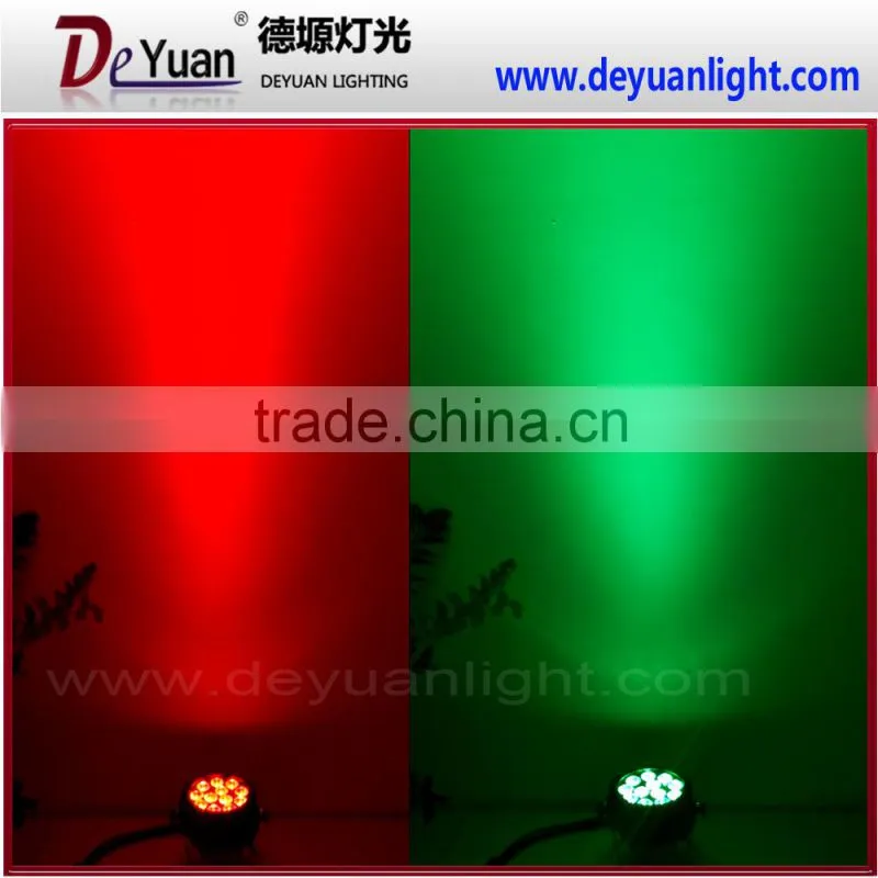 12pcs 12w Outdoor par led par 64 rgbwa uv led par light dmx stage lighting