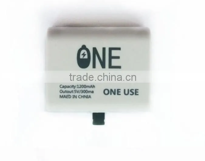 New product - one time use power bank 1000mAh for emergency situation