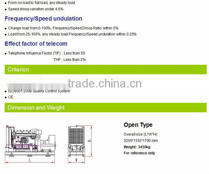 DIESEL GENERATOR FOR 300KW MANNHEIM ON DISCOUNT